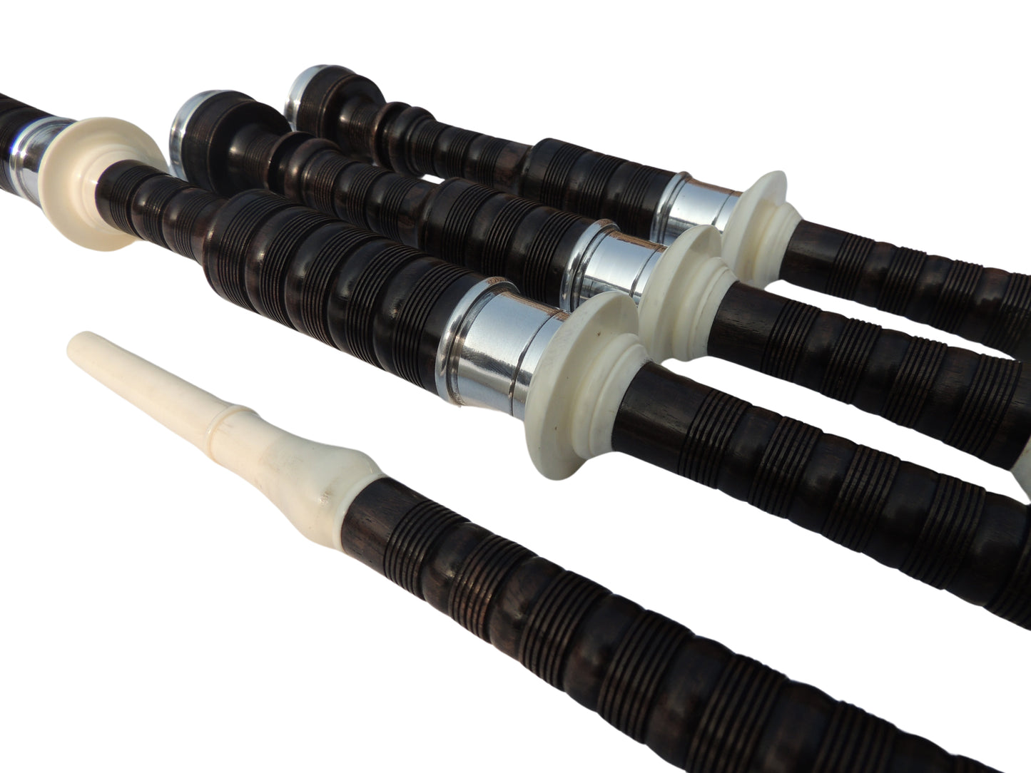 Gaita Highland | C-2 | Monturas de imitación de marfil y casquillos de níquel