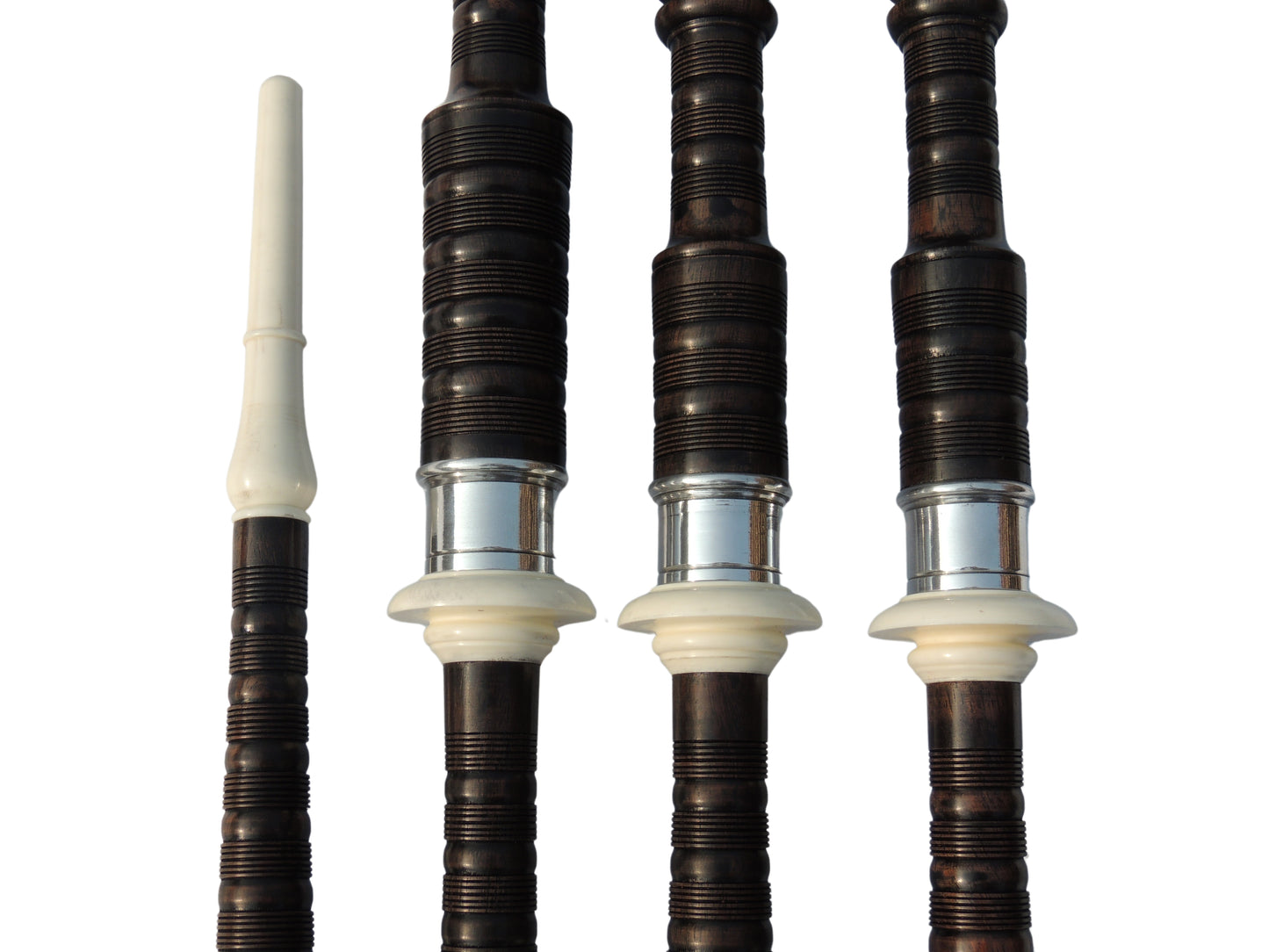 Gaita Highland | C-2 | Monturas de imitación de marfil y casquillos de níquel