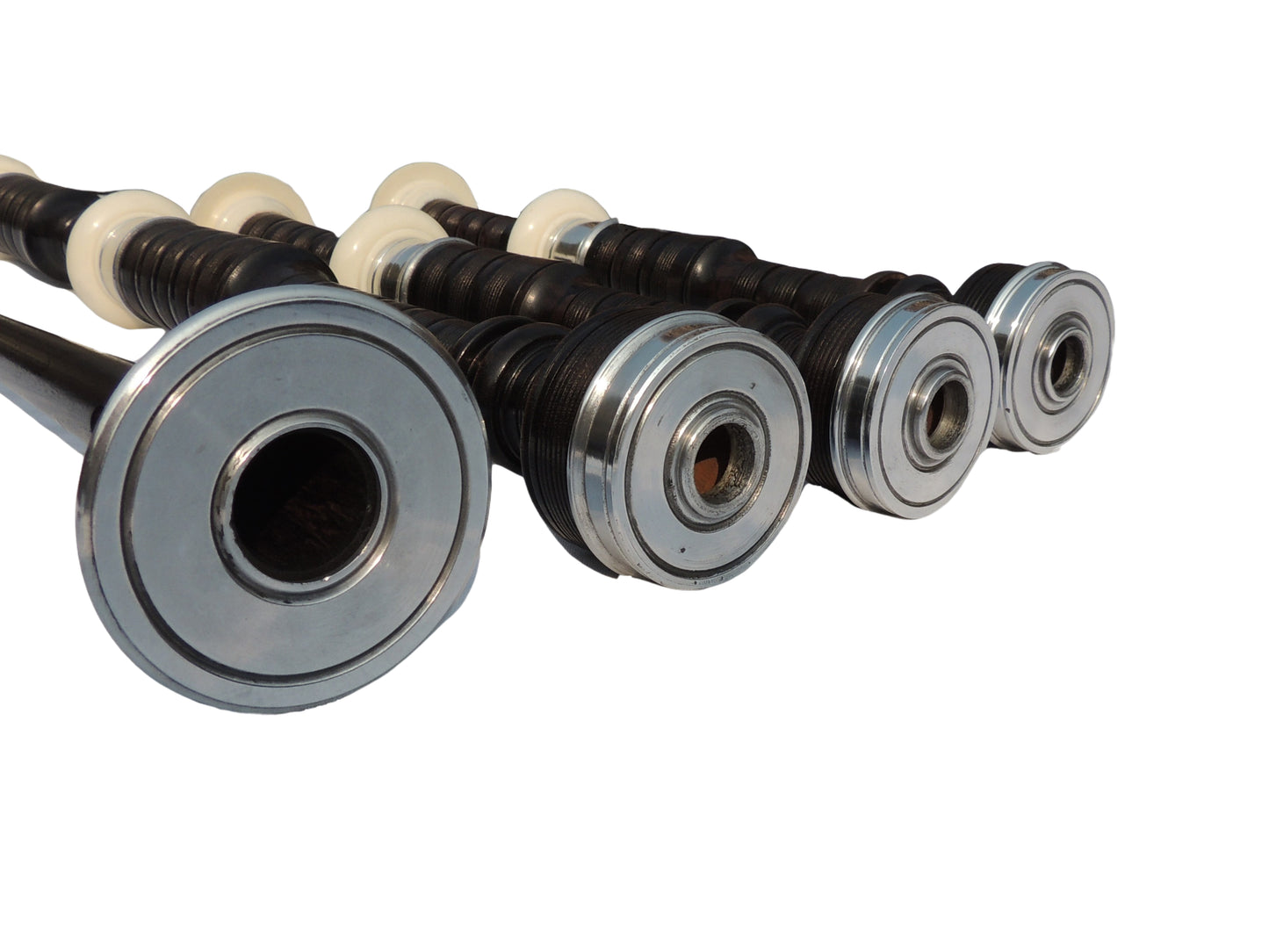 Gaita Highland | C-2 | Monturas de imitación de marfil y casquillos de níquel