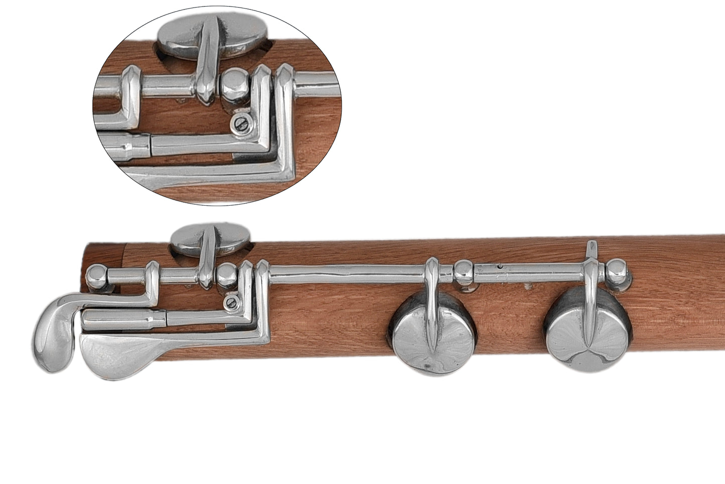 Flauta irlandesa en D de 8 tonos | Cromática a Do grave | D'Almaine London