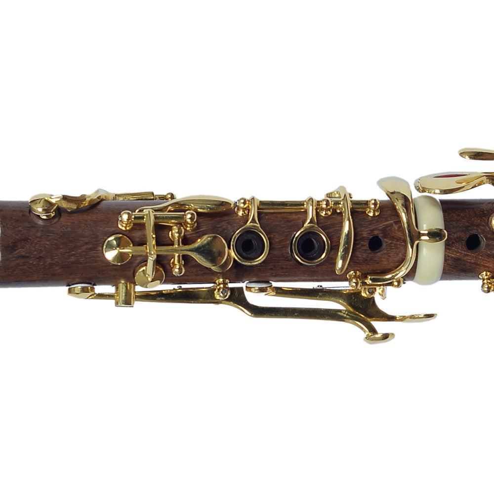 Clarinete en Re (Re) - Alemán - Madera de Cocobolo