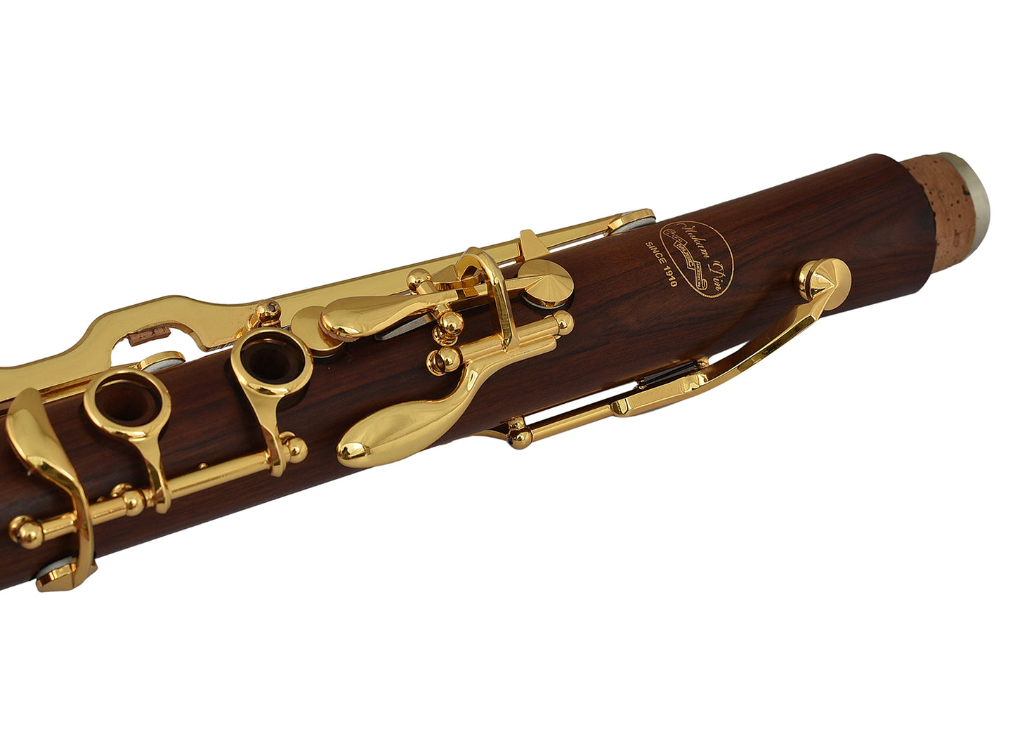 Clarinete en Sol (Turco) - Alemán - Madera de Cocobolo o Granadilla - Llaves Doradas o Plateadas