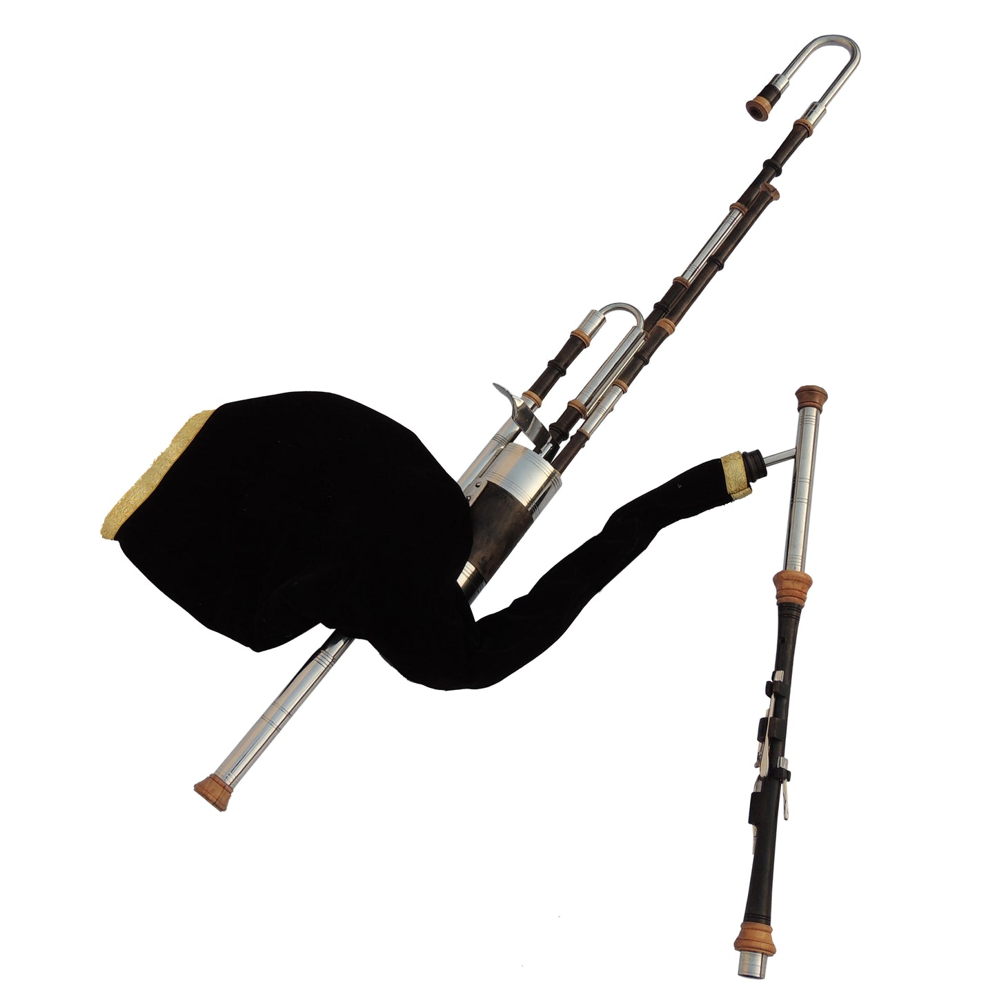 Uilleann pipes half set upgradeable
