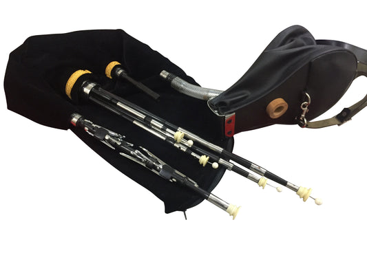 Northumbrian Smallpipes - 9 Key Chanter - African Blackwood