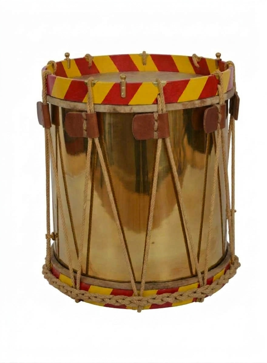 Marching Snare Drum 16 x 16 Brass Shell