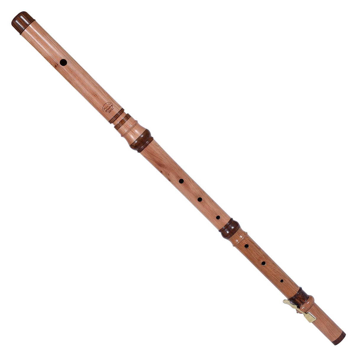 Flauta barroca de GA Rottenburgh - Madera de cocobolo