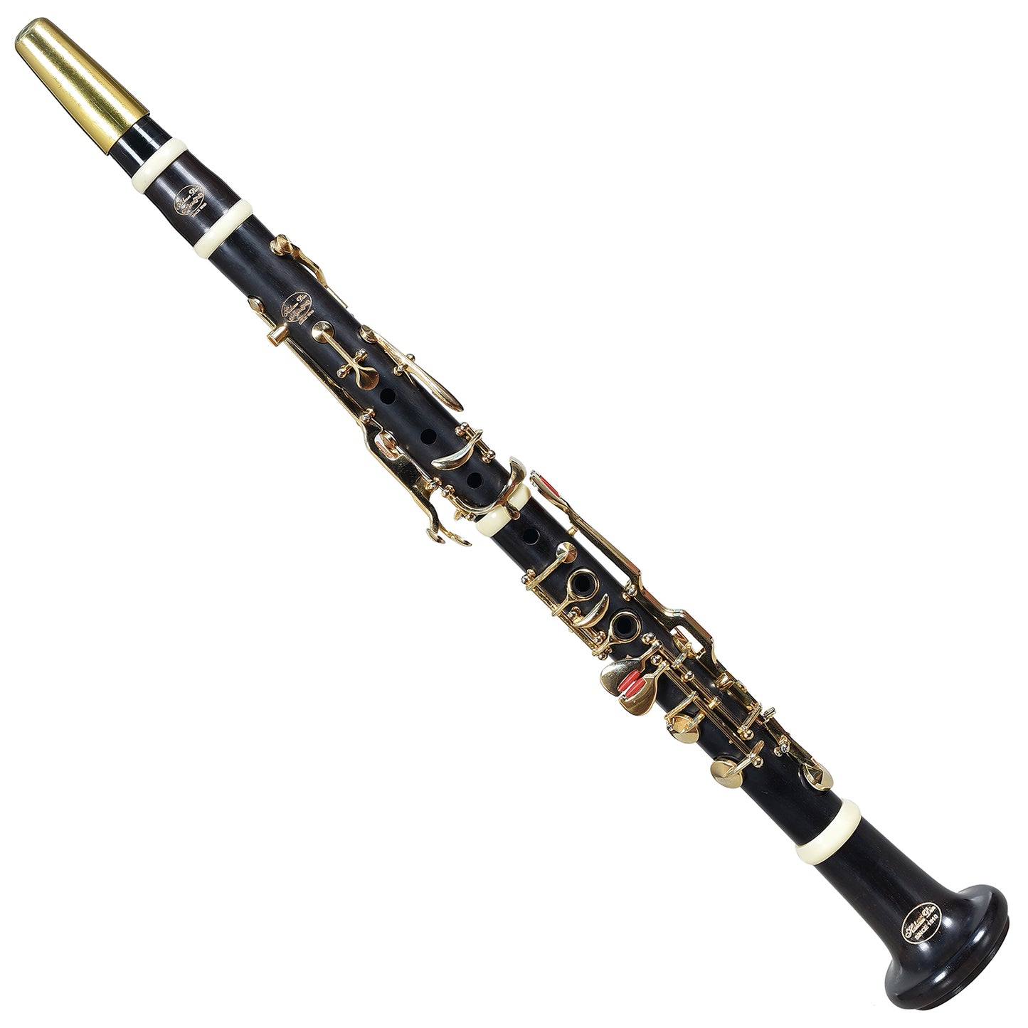 Clarinete A (La) - Alemán - Madera Cocobolo o Granadilla - Llaves Doradas o Plateadas