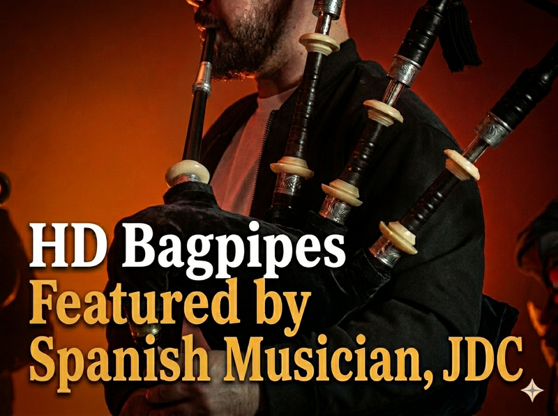 Hakam Din Bagpipes: Featured by Spanish Musician JDC