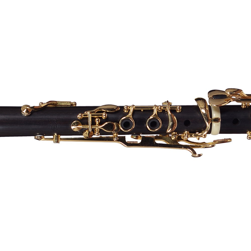 A Clarinet (La) - German - Cocobolo or Grenadilla Wood - Gold or Silver Keys