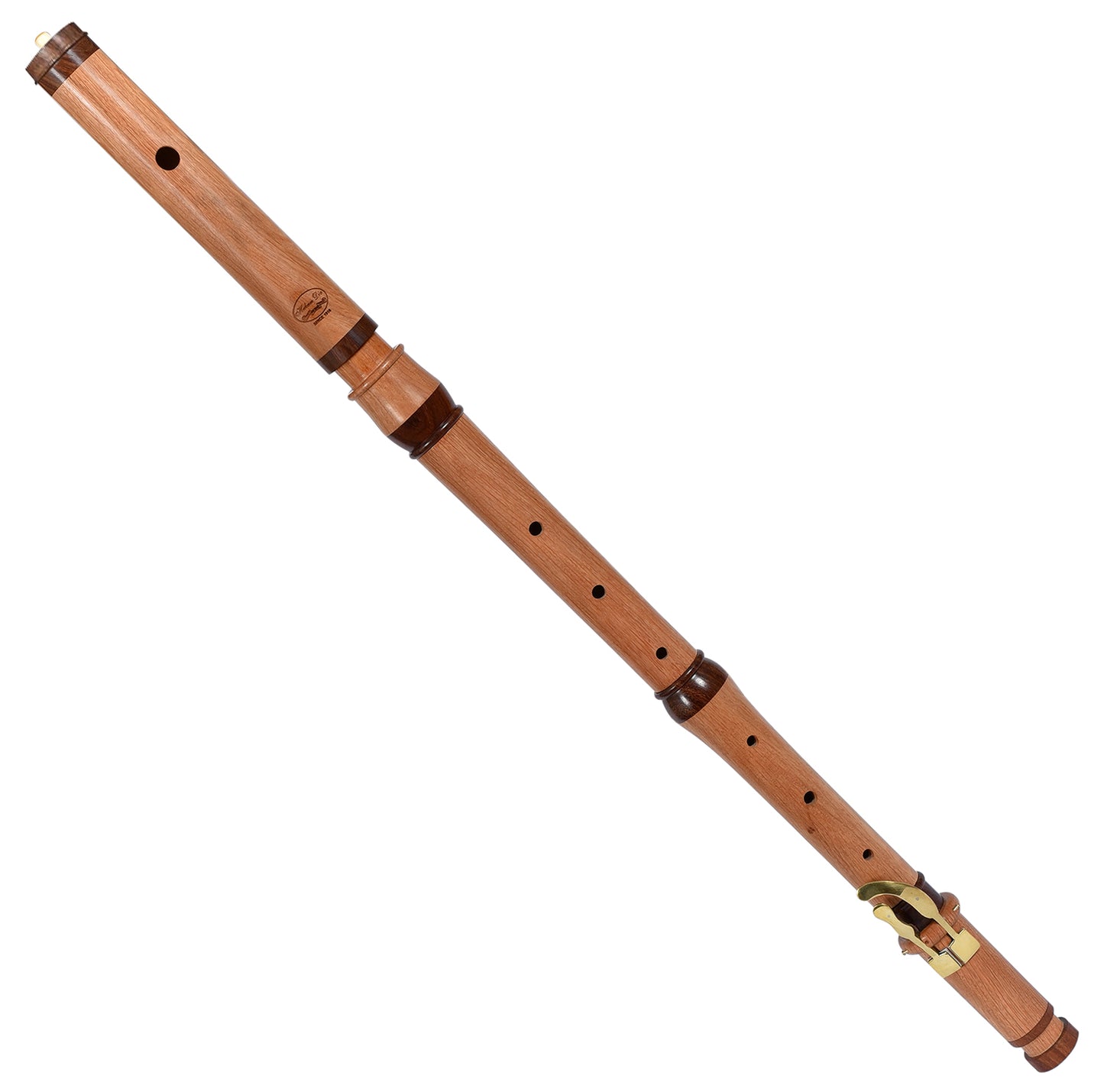 Flauto barocco di JJ Quantz - Legno di Cocobolo o Grenadilla - 1 o 2 chiavi