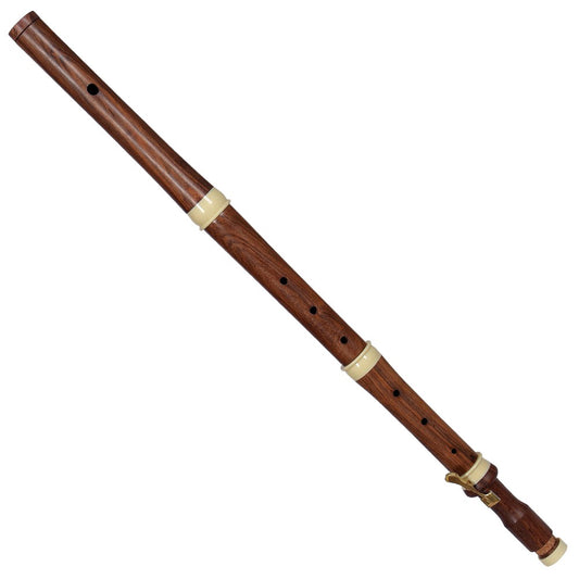 Flauto barocco di GA Rottenburgh - Legno di Cocobolo