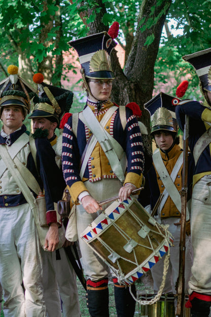 Napoleonic French Military Snare Drum c. 1789–1815