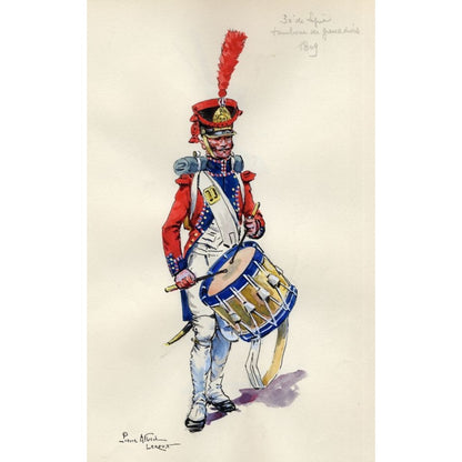 Louis XIV French Military Snare Drum c. 1650-1700